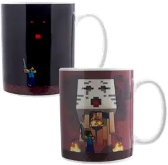 Paladone Muki Minecraft Nether väriä vaihtava - 4