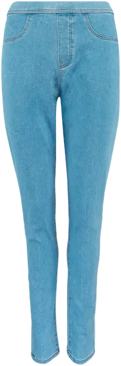 House naisten denimjeggingsit, skinny fit - Light Blue - 1