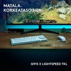 Logitech g915 x lightspeed tkl langaton pelinäppäimistö tactile valkoinen - 2