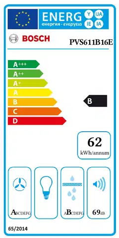Bosch Serie 4 induktiotaso liesituulettimella 60 cm kehyksetön - 2