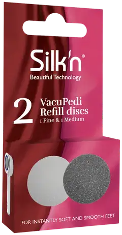 Silk'n hiomalevyt VacuPedi fine ja medium 2 kpl - 1