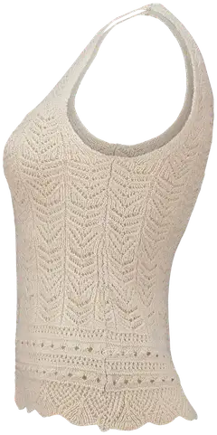Hailys naisten toppi vk ja44ra syf-2406018 - BEIGE - 2