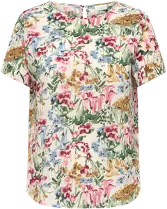 ONLY CARMAKOMA naisten paita Carvica - Cloud dancer - 1