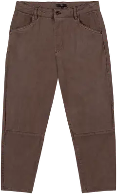 House naisten tvillihousut Mom fit SS24WW033 - MAJOR BROWN - 1