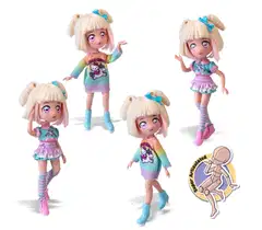 Hello Kitty Manga Fashion Unicorn -nukke - 4