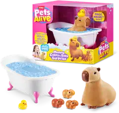 Pets Alive Mommy Capybara and Baby Surprise by ZURU - 2