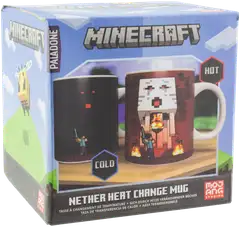 Paladone Muki Minecraft Nether väriä vaihtava - 5