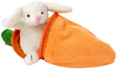 Teddykompaniet Pupu ja porkkana pehmolelu 14 cm - 2