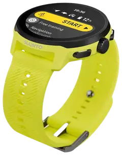 Suunto älykello Run lime silikonirannekkeella - 2