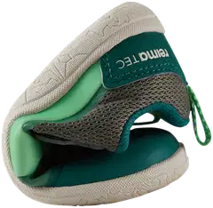 Reima lasten vedenpitävä paljasjalkakenkä Tepastelu - Greyish green - 8