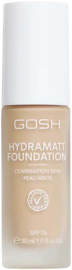 Gosh Hydramatt Foundation 006R Medium Light -meikkivoide 30ml - 004N Light - 1