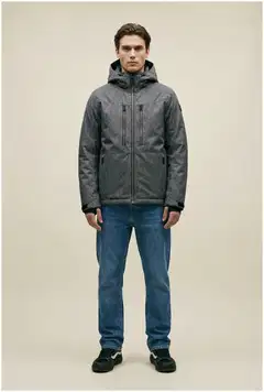 Five Seasons miesten toppatakki Bruce - obsidian melange - 3