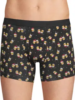 House miesten boxerit 190H422611 2-pack - BLACK/RED - 7