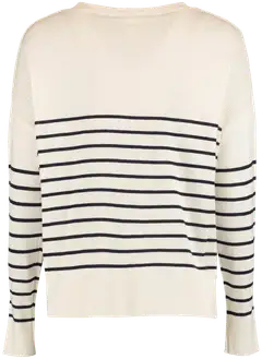 Zabaione naisten neule Beatrice COK-251-0236 - navy stripes - 3