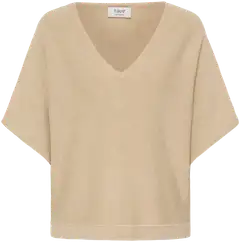 B.young naisten neulepusero Bymmorla v - Oyster Melange - 1