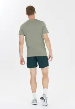 Endurance miesten lyhythihainen Abdon treenipaita - 3267 Green Milieu - 4