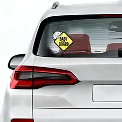 Pilvi baby on board kyltti /tarra - 5