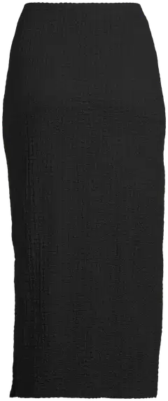 WKLY. naisten pitkä trikoohame 222W090229 - BLACK - 2