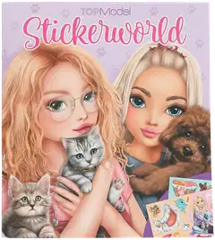 TOPModel stickerworld KITTY and DOGGY - 1