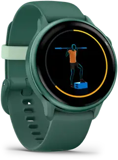Garmin älykello Vivoactive 6 metallinen jaspiksenvihreä ja jaspiksenvihreä hihna - 5