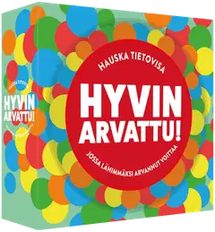 Hyvin Arvattu - Partypeli - 1