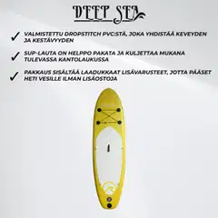 Deep Sea SUP-lautasetti Standard 275cm, Keltainen - 6