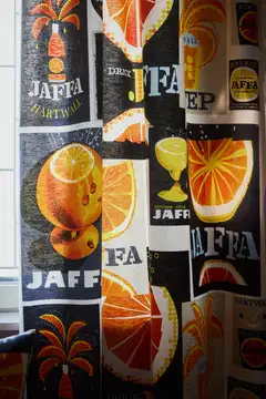 Vallila sivuverho Juhlajaffa 140x250 cm multi - 2