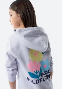 TEX lasten huppari kukka I276632 - LILAC LIGHT - 3