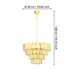 EGLO riippuvalaisin Erseka 7XE14 - 2