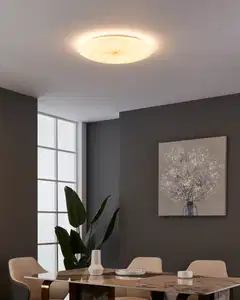 EGLO Plafondi Nieves 1 led 7x4,4W Ø51cm valkoinen/kulta - 5