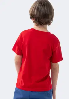 TEX BASIC lasten t-paita racing I276704 - RED 2 - 2