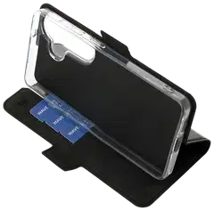 Wave Book Case, Samsung Galaxy S26 5G, Musta - 5