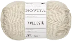 Novita lanka 7 Veljestä 100g pellava 061 - 1