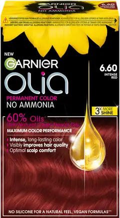 Garnier Olia 6.60 Intense Red kestoväri 174ml - 1