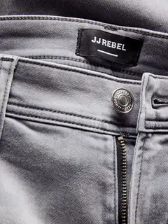 JJ REBEL miesten farkut Jrebadam - Grey denim - 4