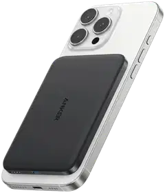 Anker MagGo Power Bank, musta varavirtalähde - 1