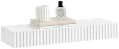 SoBuy seinähylly valkoinen FHK38-W - 5