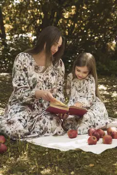 Maia family naisten mekko Iiris Kissanminttu 205925 - vaaleanpunainen - 4