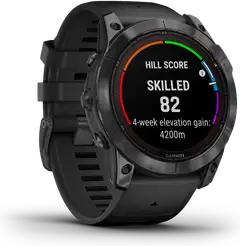 Garmin Fenix 7X Pro Solar urheilukello, musta - 8