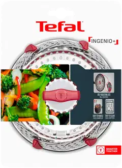 Tefal Ingenio Plus kokoontaittuva höyrytyskori ruostumatonta terästä K1993034 - 3