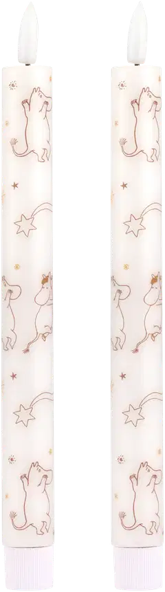 Muurla Led-kruunukynttilät Muumi Pyrstötähti 25 cm - 1