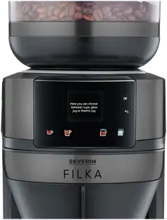 Severin kahvinkeitin termoskannulla KA4855 Filka Dark Inox - 7