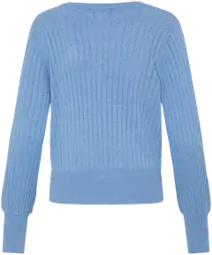 B.young naisten neulepusero Bymmorla v neck - Della Robbia Blue Melange - 2