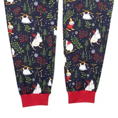 Muumi naisten pyjama Hiihtoretki 593716 - tummansininen - 5