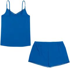 TEX naisten shortsipyjama I982740 - Ink - 2