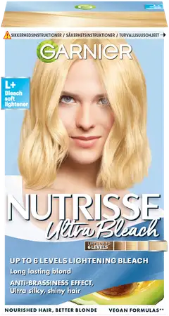 Garnier Nutrisse Ultra Bleach L+ Bleach Soft Lightener värinpoisto 1kpl - 2