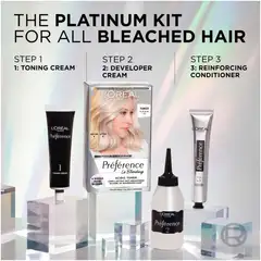 L'Oréal Paris Préférence Le Blonding Platinum Ice sävyte 1 kpl - 3