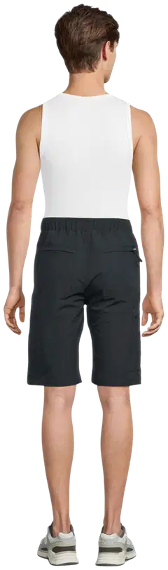 Luode12 miesten retkeilyshortsit loose-fit 204L182654 - BLACK - 3