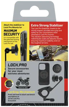 SBS Lock Pro vakain puhelintelineeseen moottoripyörille - 3