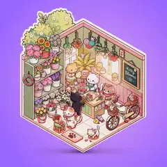 STICKER THERAPY tarra-askartelusetti Kawaii Kitties, erilaisia - 9
